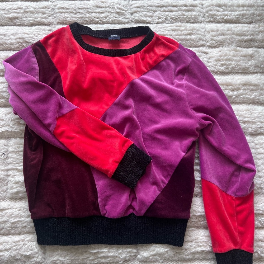 Splendid Women's Multicolor Crew Neck Sweater